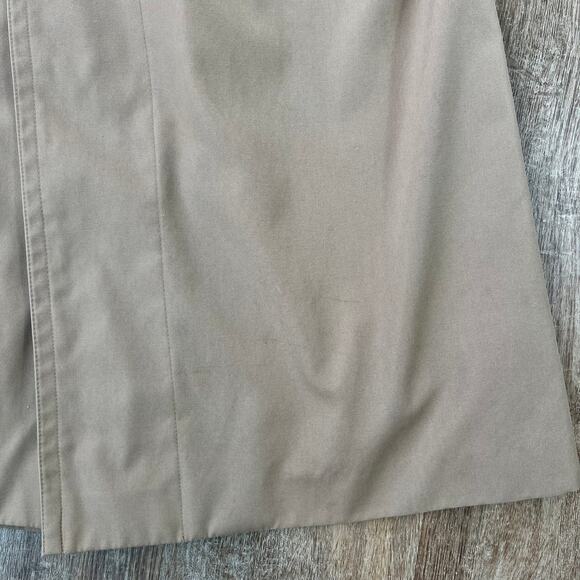 Etienne Aigner Vintage Long Brown Luxury Trench Coat 1970s - Picture 14 of 14